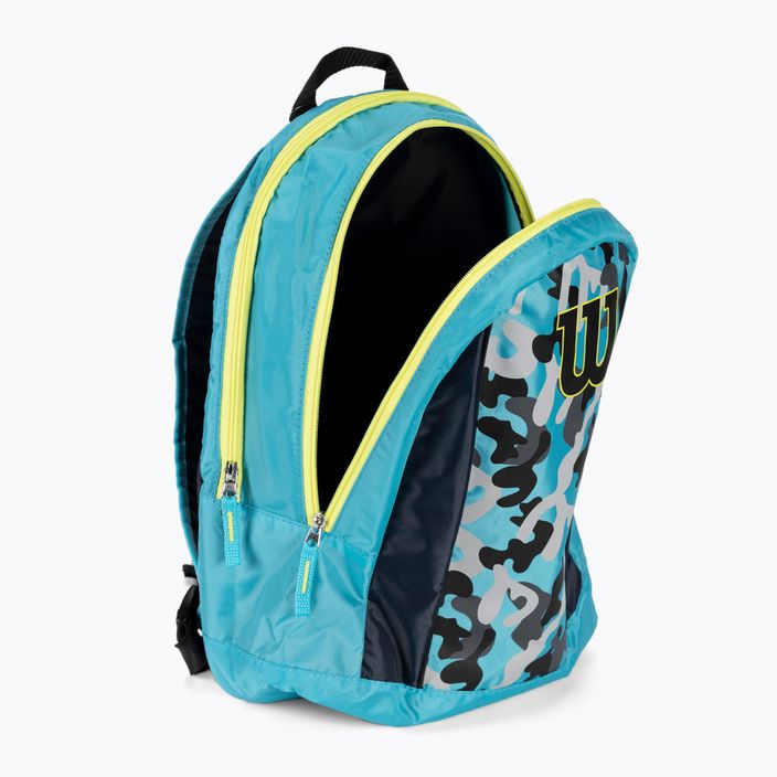 Plecak dziecięcy Wilson Junior Backpack blue/wild lime 6