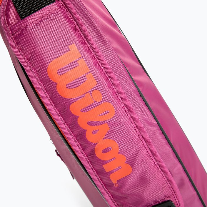 Torba tenisowa dziecięca Wilson Junior Racketbag purple/red 5