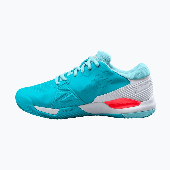Buty do tenisa damskie Wilson Rush Pro Ace Clay niebieskie WRS329560 12