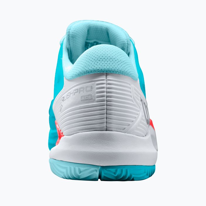 Buty do tenisa damskie Wilson Rush Pro Ace Clay niebieskie WRS329560 13