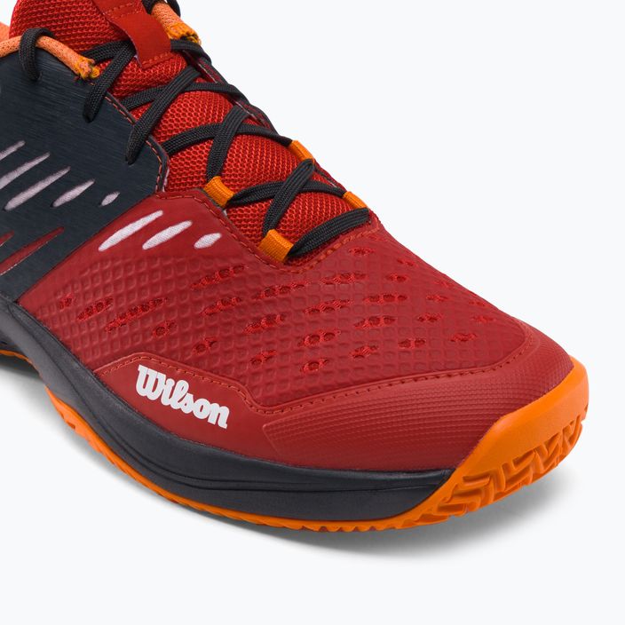 Buty do tenisa męskie Wilson Kaos Comp 3.0 wilson red/black/orange tiger 7