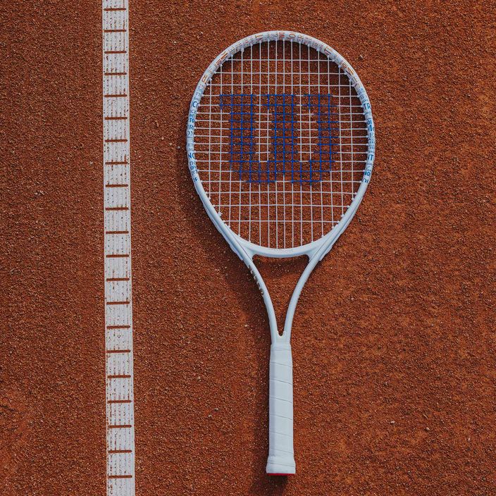 Zestaw do tenisa dziecięcy Wilson Roland Garros Elite 25 Kit white/blue/orange red 15