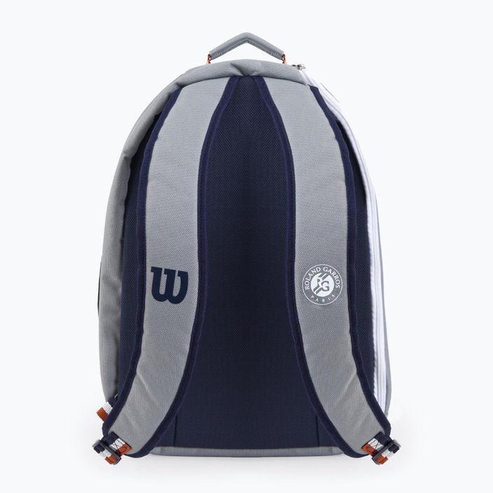 Plecak dziecięcy Wilson Junior Backpack Rolland Garros grey/blue 3