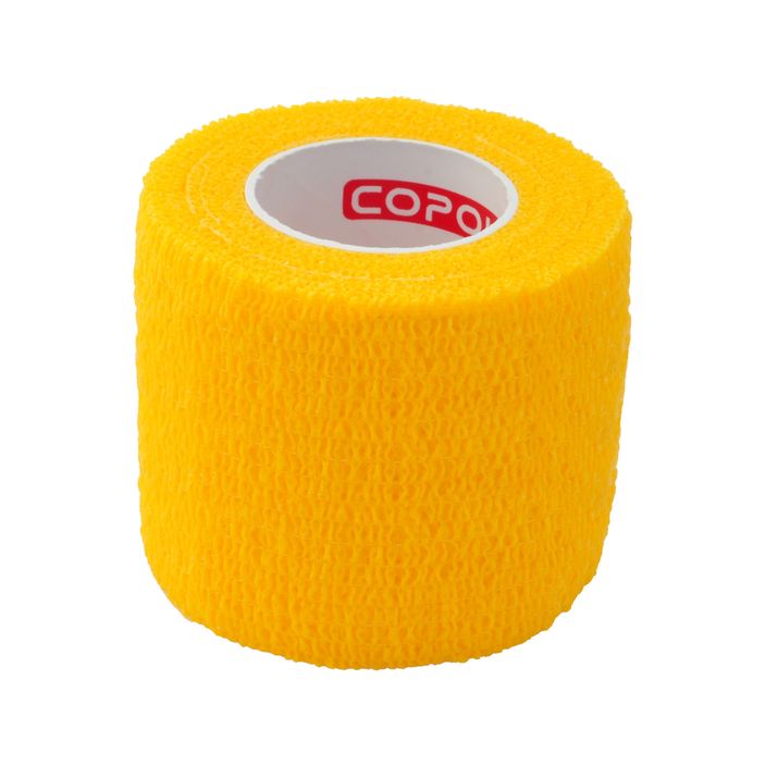 Bandaż elastyczny kohezyjny Copoly żółty 2