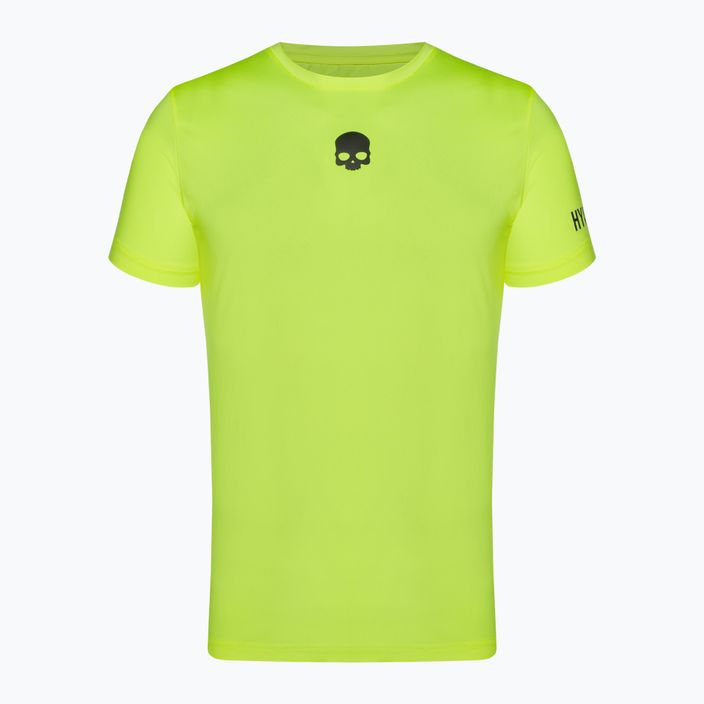Koszulka tenisowa męska HYDROGEN Basic Tech Tee fluorescent yellow 4
