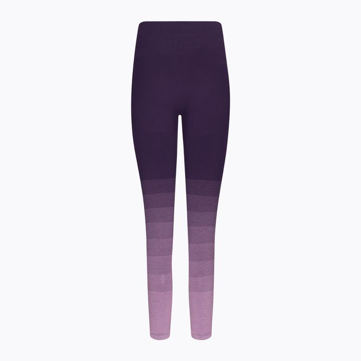 Legginsy treningowe damskie Gym Glamour Ombre violet 7