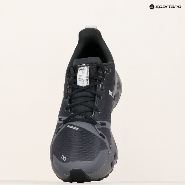 Buty do biegania męskie On Running Cloudsurfer Trail Waterproof black/eclipse 7