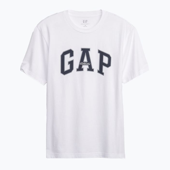 Koszulka męska GAP SS Archive Logo T optic white 4