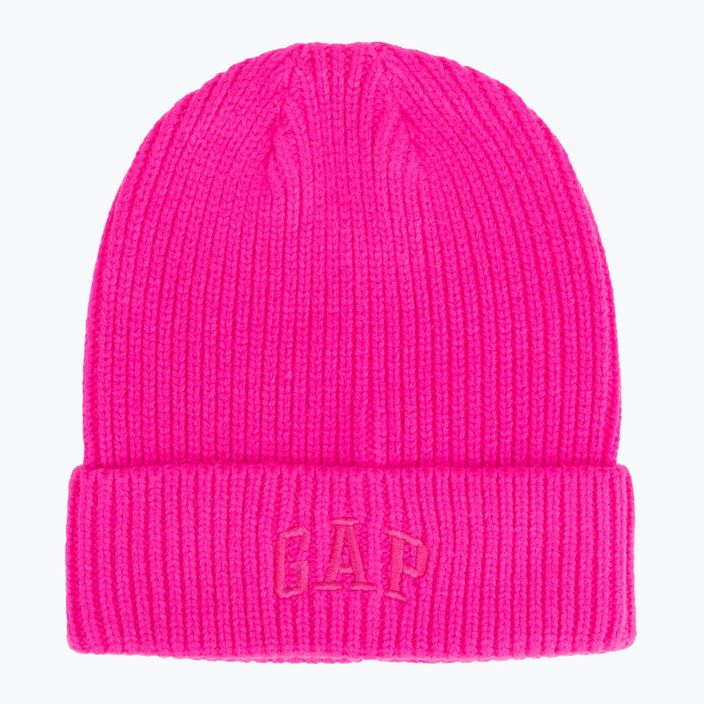 Czapka damska GAP V-Logo Beanie standout pink 5