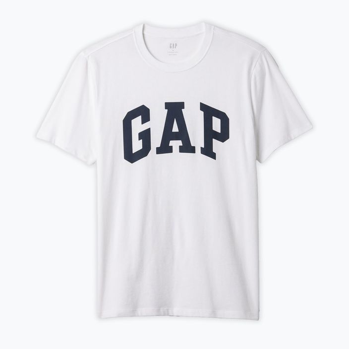 Koszulka męska GAP Soft Basic Logo white global 4