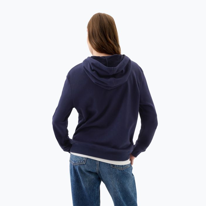 Bluza damska GAP Heritage French Logo Hoodie navy 3