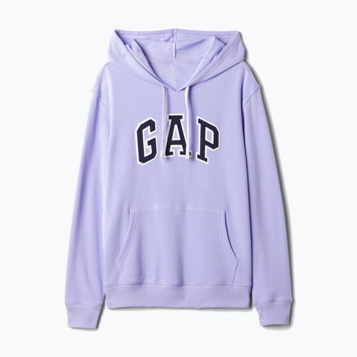 Bluza damska GAP Heritage French Logo Hoodie fresh lavender 4