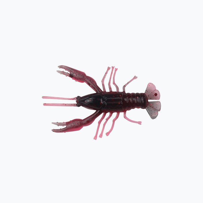 Przynęta gumowa Relax Crawfish 1 Laminated 8 szt. black/red glitter/super red