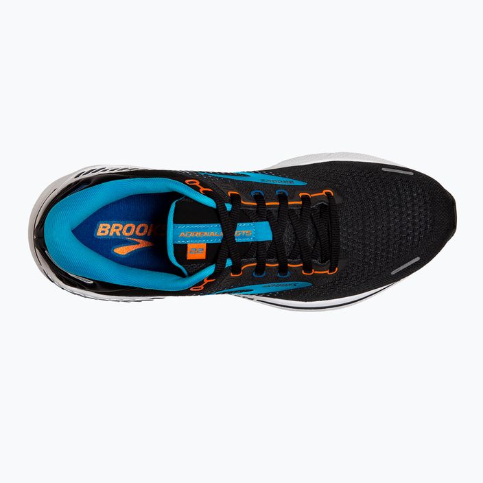 Buty do biegania męskie Brooks Adrenaline GTS 22 black/blue/orange 14