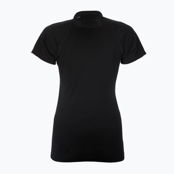 Koszulka termoaktywna damska Smartwool Merino 150 Baselayer Short Sleeve Boxed black 2