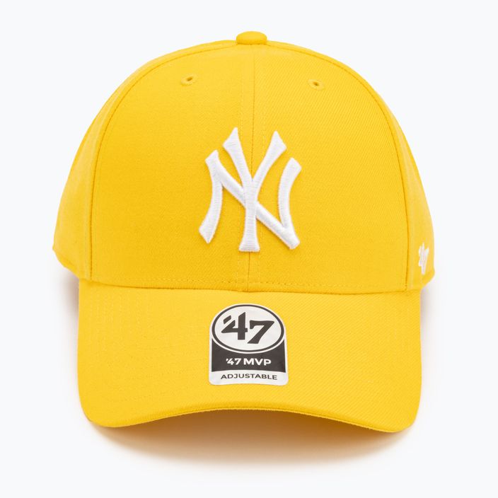 Czapka z daszkiem 47 Brand MLB New York Yankees MVP SNAPBACK yellow 4