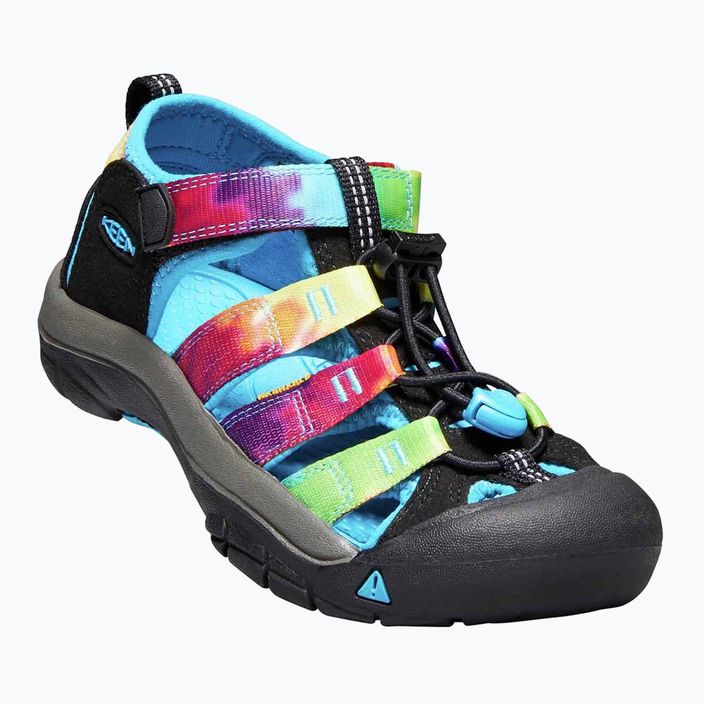 Sandały trekkingowe juniorskie KEEN Newport H2 rainbow tie dye 7