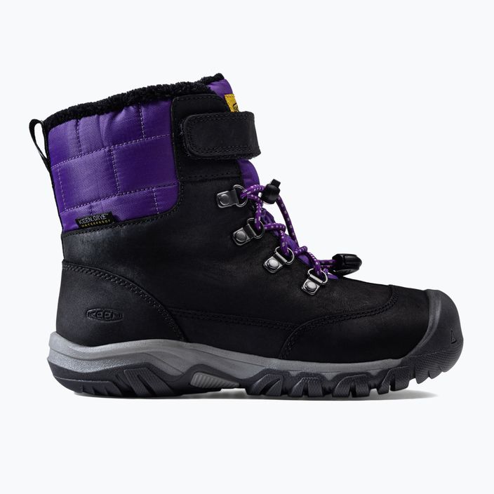 Śniegowce juniorskie KEEN Greta Boot WP black/purple 2