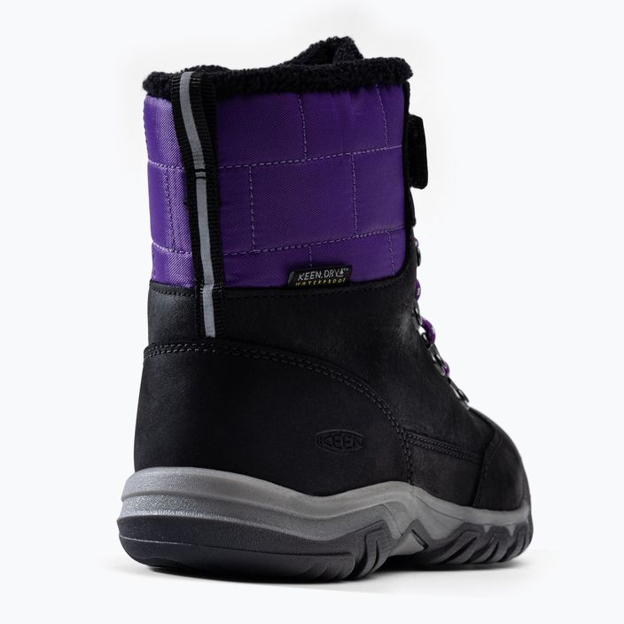 Śniegowce juniorskie KEEN Greta Boot WP black/purple 9