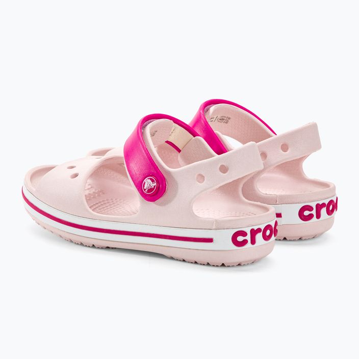 Sandały dziecięce Crocs Crockband Kids Sandalo barely pink/candy pink 3