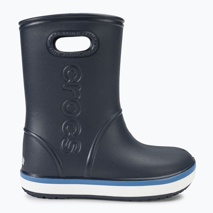 Kalosze dziecięce Crocs Crocband Rain Boot Kids navy/bright cobalt 2