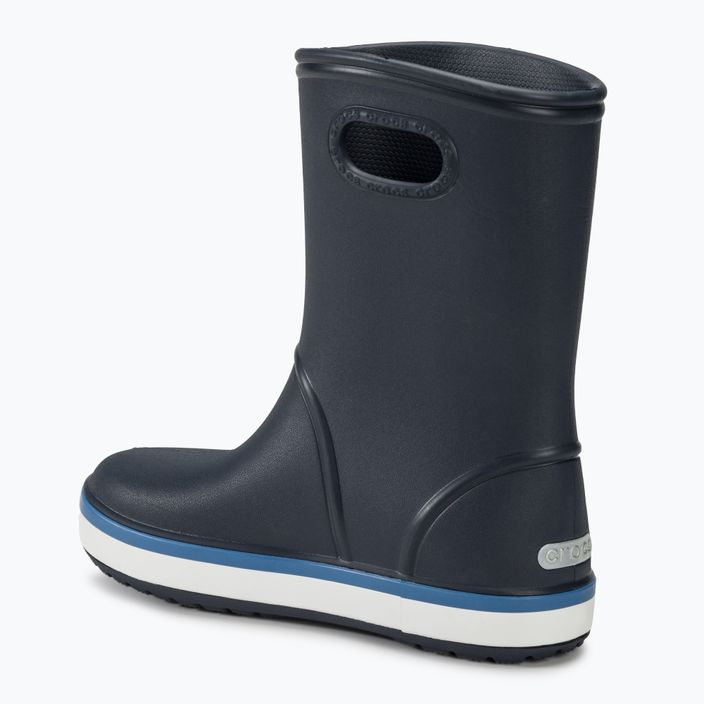 Kalosze dziecięce Crocs Crocband Rain Boot Kids navy/bright cobalt 3