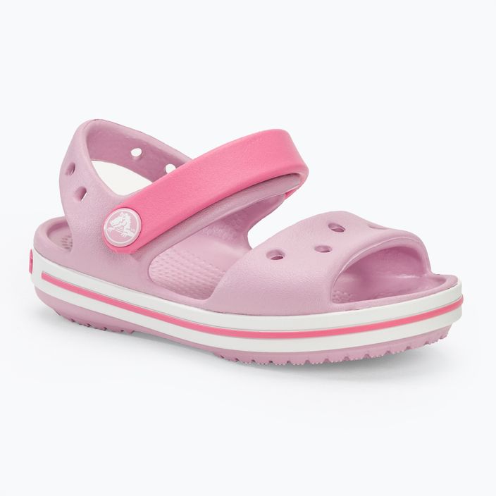 Sandały dziecięce Crocs Crockband Kids Sandal ballerina pink