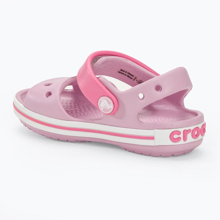 Sandały dziecięce Crocs Crockband Kids Sandal ballerina pink 3
