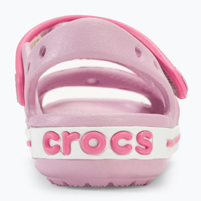 Sandały dziecięce Crocs Crockband Kids Sandal ballerina pink 6