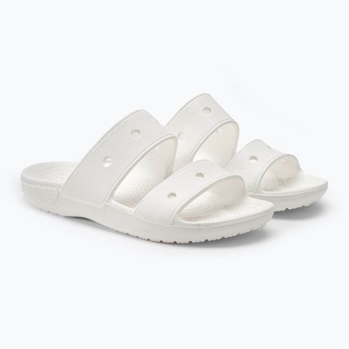 Klapki męskie Crocs Classic Sandal white 4
