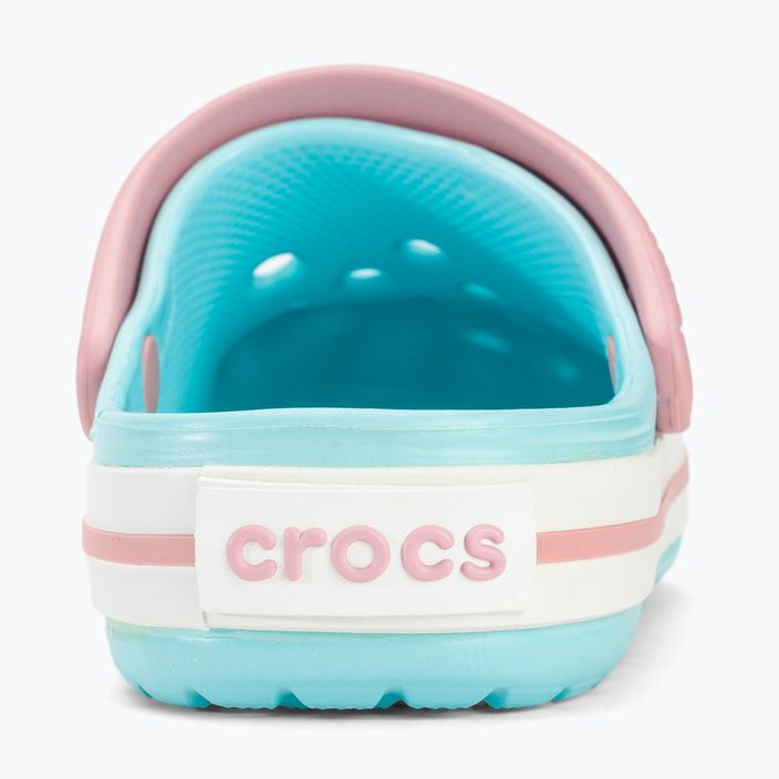 Klapki dziecięce Crocs Crocband Clog Toddler ice blue/white 8