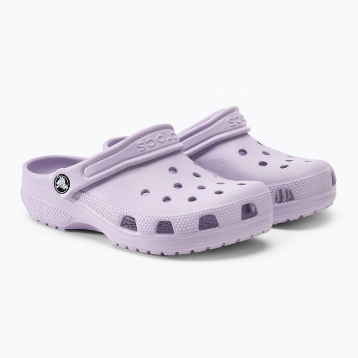 Klapki dziecięce Crocs Classic Clog Kids lavender 5