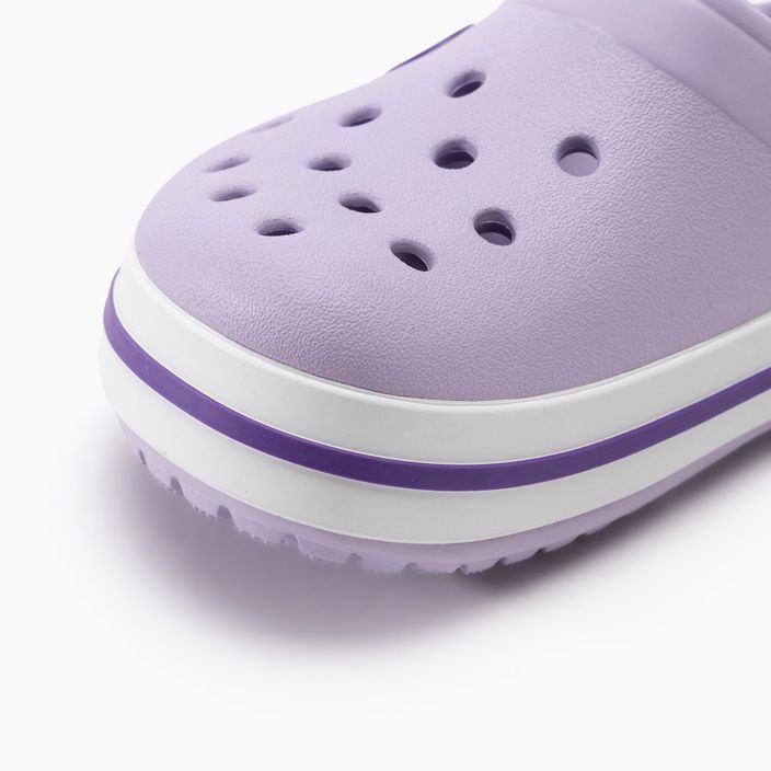 Klapki dziecięce Crocs Crocband Clog Toddler lavender/neon 8