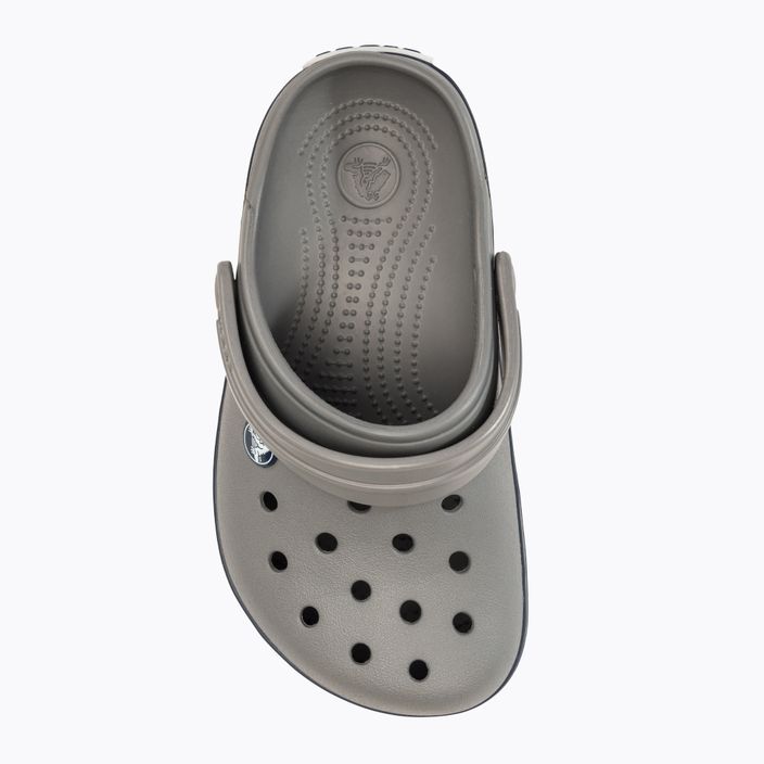 Klapki dziecięce Crocs Crocband Clog Kids smoke/navy 6