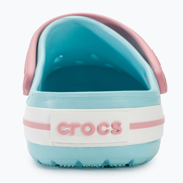 Klapki dziecięce Crocs Crocband Clog ice blue/white 8