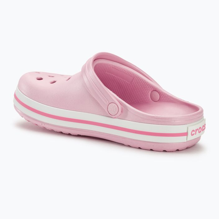 Klapki dziecięce Crocs Crocband Clog Kids ballerina pink 4