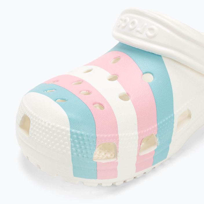 Klapki Crocs Classic Seasonal Printed white/multi 8