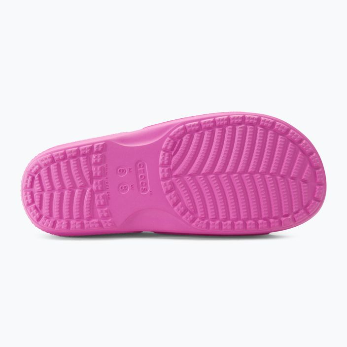 Klapki Crocs Classic Crocs Slide taffy pink 5
