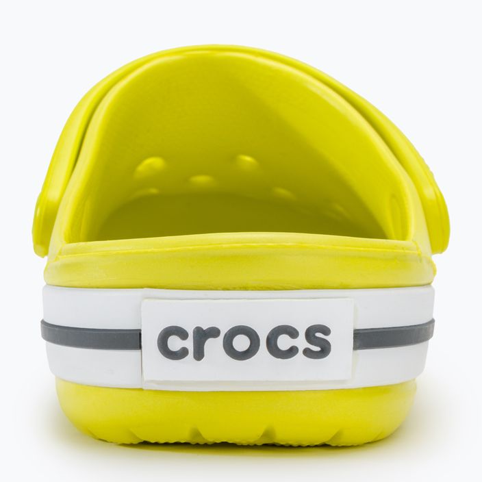 Klapki dziecięce Crocs Crocband Clog citrus/grey 7