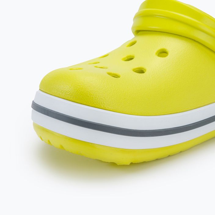 Klapki dziecięce Crocs Crocband Clog Kids citrus/grey 8