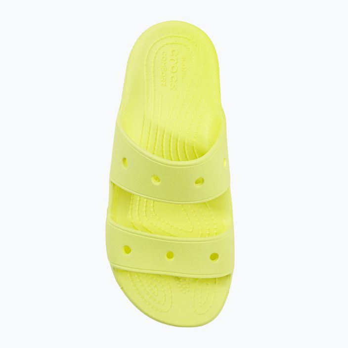 Klapki Crocs Classic Sandal giallo chiaro 6