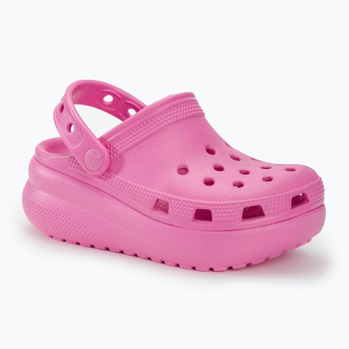 Klapki dziecięce Crocs Classic Cutie Clog Kids taffy pink 2