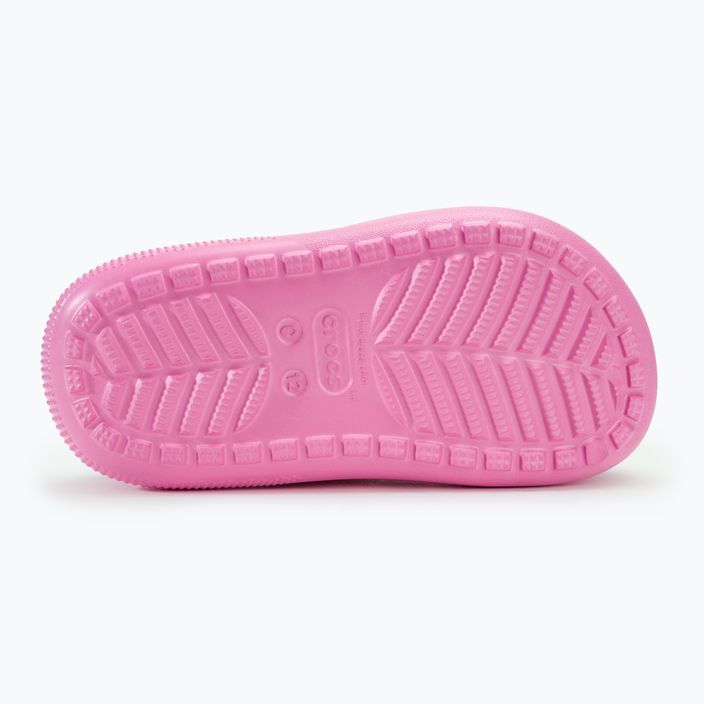 Klapki dziecięce Crocs Classic Cutie Clog Kids taffy pink 5