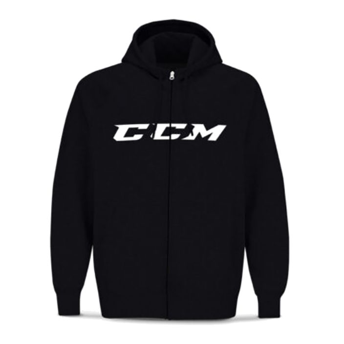 Bluza męska CCM CVC SR Full Zip SR black 2