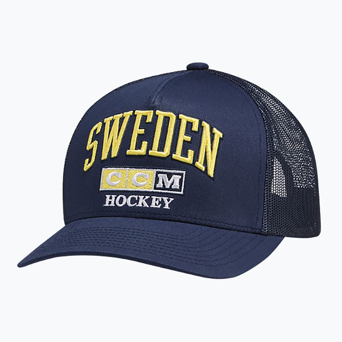 Czapka z daszkiem CCM Meshback Trucker Team Sweden