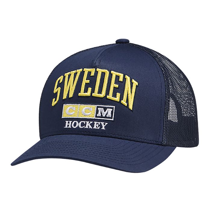 Czapka z daszkiem CCM Meshback Trucker Team Sweden 2