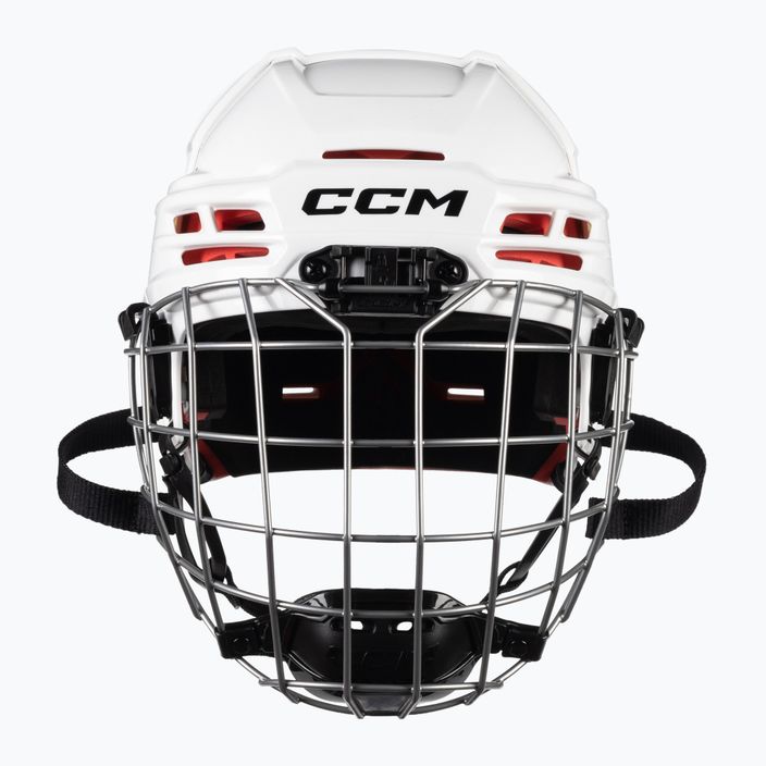 Kask hokejowy dziecięcy CCM Tacks 70 Combo white 2