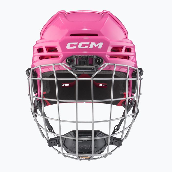 Kask hokejowy dziecięcy CCM Tacks 70 Combo pink 2