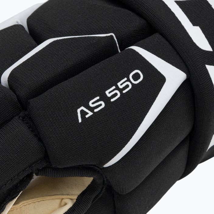 Rękawice hokejowe CCM Tacks AS-550 black/white 6