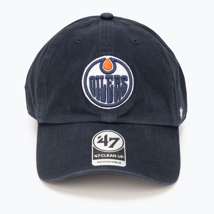 Czapka z daszkiem 47 Brand NHL Edmonton Oilers CLEAN UP navy 4